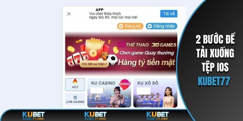 2 bước để tải xuống tệp iOS nhà cái